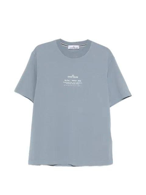 Stone Island - Compass-Motif T-Shirt