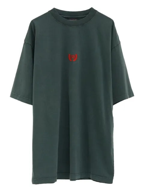 Balenciaga - Mock-Neck Logo T-Shirt