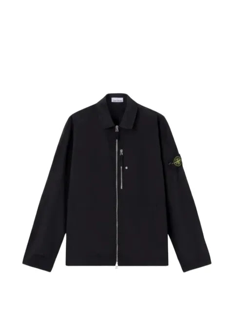 Stone Island - 1200038 Nylon Metalâ Inâ Econylâ® Regular-Fit Overshirt With Zip Pocket