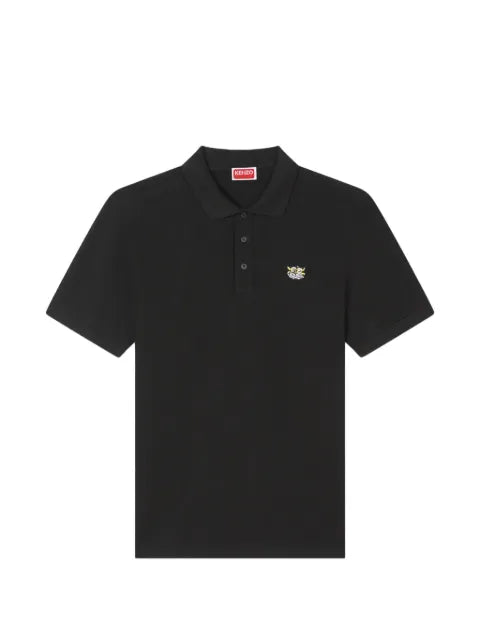 Kenzo - Logo-Appliquã© Cotton Polo Shirt