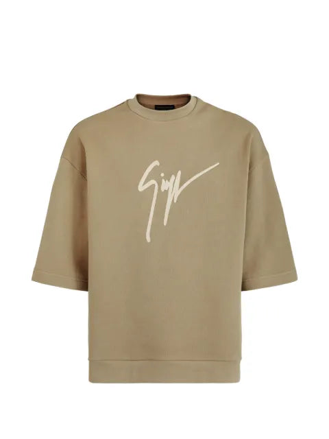 Giuseppe Zanotti - Logo-Embroidered T-Shirt