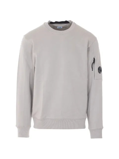 C.P. Company - Diagonal Raised Fleece Crewneck Lens Sweatshirt