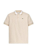 Lacoste - Patterned Polo Shirt