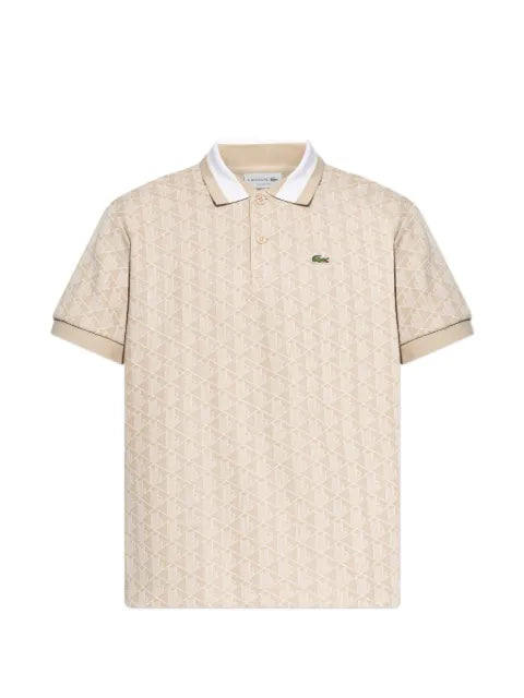 Lacoste - Patterned Polo Shirt