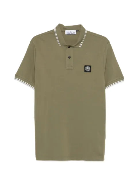 Stone Island - 2200010 Organic Cotton Piquã© With Stretch Polo Shirt Polo Shirt