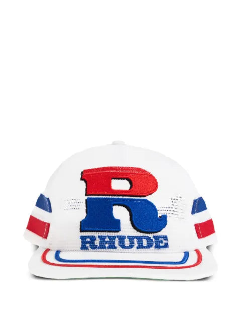 RHUDE - Logo-Embroidered Mesh Cap