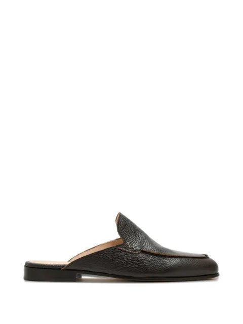 Forsa - Topstitched Mules
