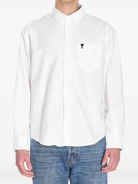 AMI Paris - Ami De Coeur Button-Down Pocket Shirt