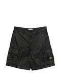 Stone Island - L100001 Organic-Look Nylon Panama-Tc Shorts