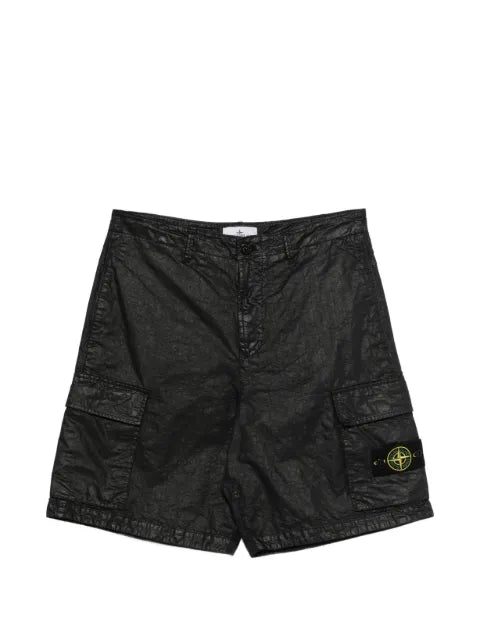 Stone Island - L100001 Organic-Look Nylon Panama-Tc Shorts