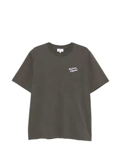 Maison Kitsuné - Handwriting Logo-Print T-Shirt