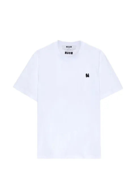 MSGM - Letter-Detail T-Shirt