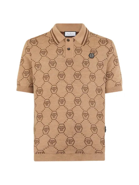 Philipp Plein - Monogram Polo Shirt