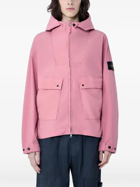 Stone Island - 4100052 Light Compact Touch Poly-Tc Hooded Jacket