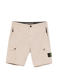 Stone Island - Logo-Patch Cargo Shorts