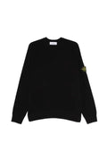 Stone Island - 5100020 Light Raw Hand Organic Cotton Loose-Fit Crewneck Jumper With Raglan Sleeves