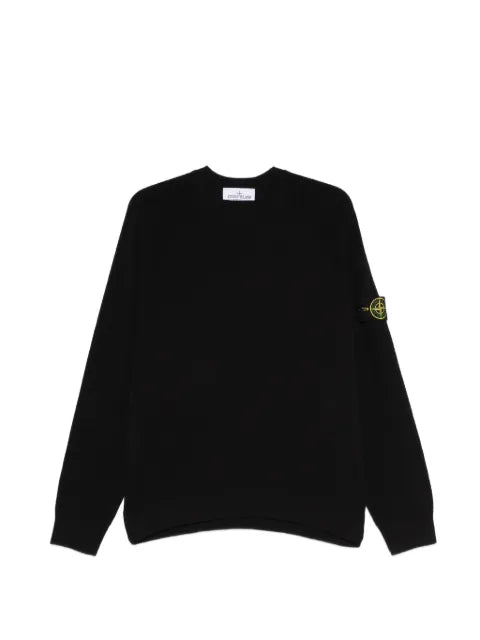 Stone Island - 5100020 Light Raw Hand Organic Cotton Loose-Fit Crewneck Jumper With Raglan Sleeves