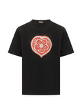 Kenzo - Boke Flower Heart-Print T-Shirt