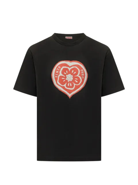 Kenzo - Boke Flower Heart-Print T-Shirt