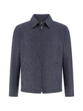 Boggi Milano - Technical Linen Bomber Jacket