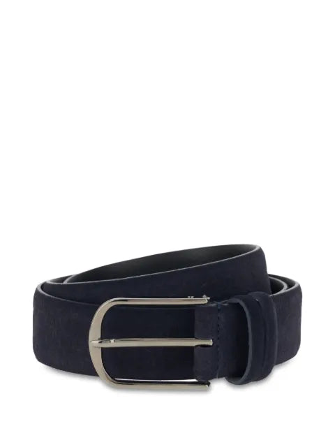 Boggi Milano - Printed Suede Belt