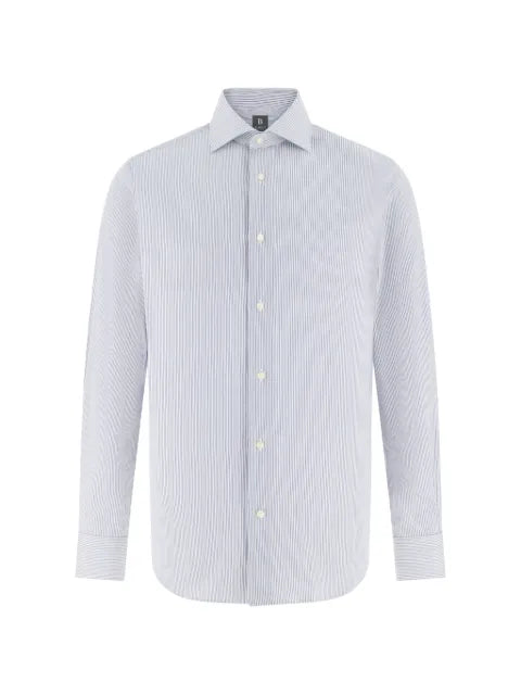 Boggi Milano - Windsor-Collar Striped Shirt