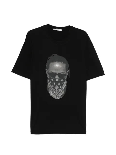 Ih Nom Uh Nit - Mask-Print T-Shirt