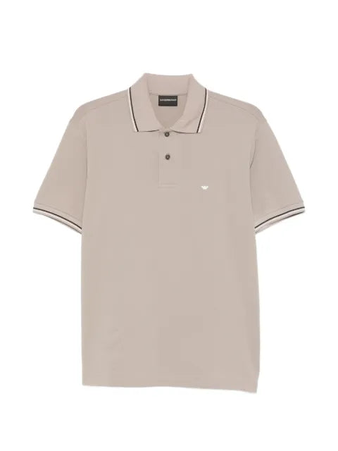 Emporio Armani - Piped Cotton Polo Shirt