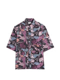LEMAIRE - Short Sleeve Shirt In Floral Printed Cotton