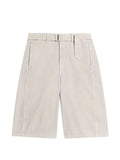 LEMAIRE - Denim Short In Heavy Broken Twill Snow