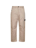Stone Island - 3100008 Mercerised Organic Cotton Ripstop Trousers