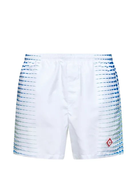 Casablanca - Logo-Patch Swim Shorts