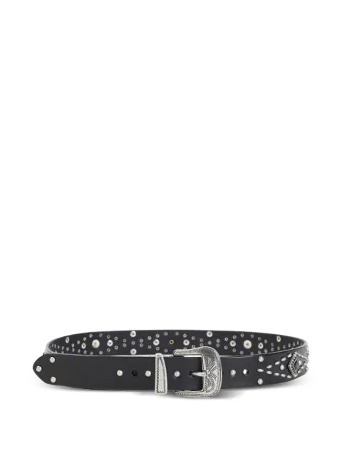 Golden Goose - Embellished Buckle Belt