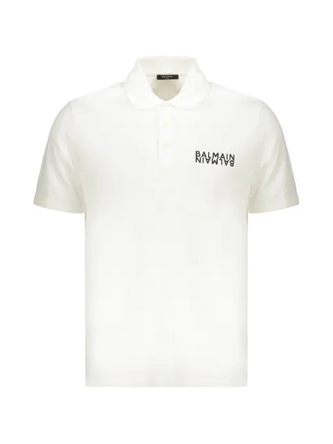 Balmain - Cotton Polo Shirt
