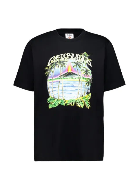 Casablanca - Volcano Graphic-Print T-Shirt