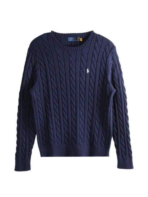 Polo Ralph Lauren - Polo Pony-Embroidered Cable-Knit Sweater