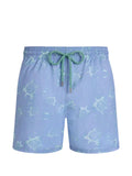 Vilebrequin - Turtle-Print Drawstring Swim Shorts