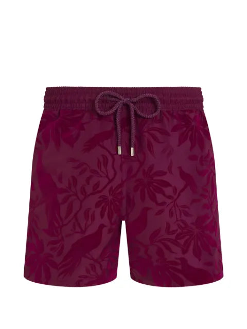 Vilebrequin - Floral-Print Drawstring Swim Shorts
