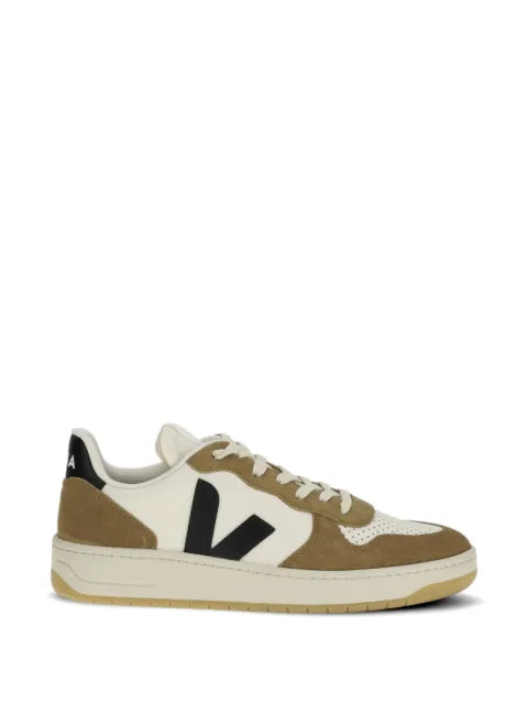 VEJA - V-10 Logo-Patch Sneakers