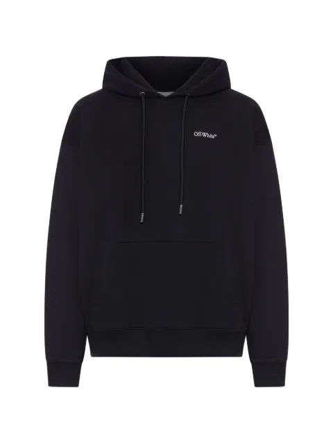 Off-White - Drawstring Hooded Sweatshirt