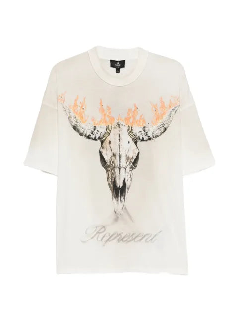 Represent - Skull-Print T-Shirt