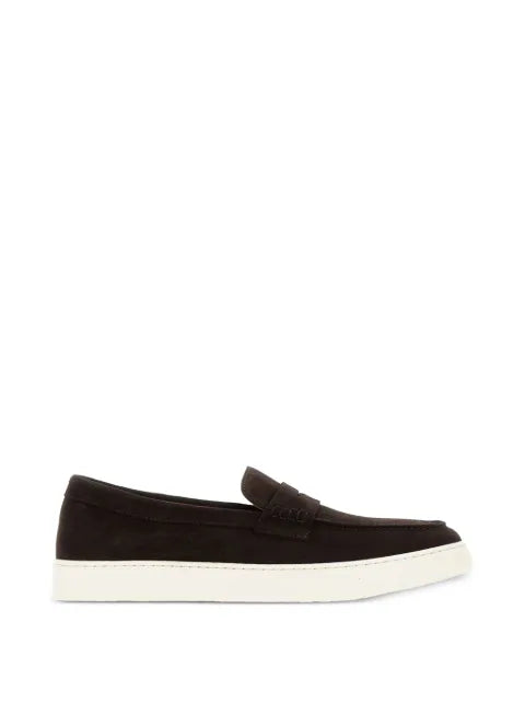 Doucal's - Suede Slip-On Loafers