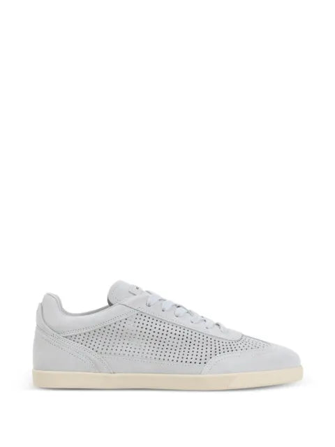 Kiton - Openwork Suede Sneakers