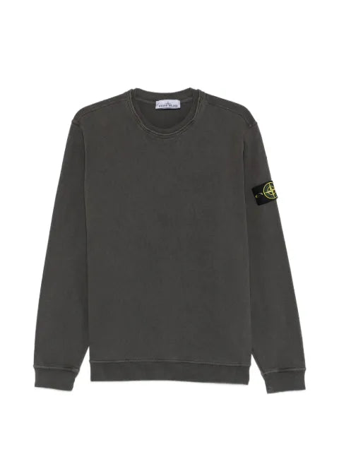 Stone Island - Logo-Patch Crew-Neck Sweatshirt