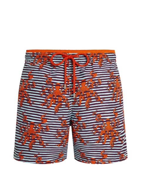 Vilebrequin - Octopus In Stripes Swim Shorts