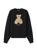 Palm Angels - Textured Bear Graphic Sweatshirt