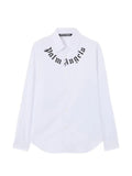 Palm Angels - Logo-Print Long-Sleeve Shirt