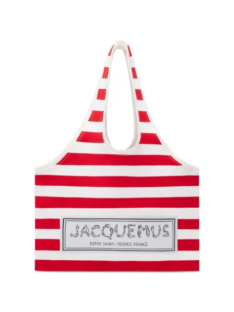 Jacquemus - Marcel Striped Tote Bag