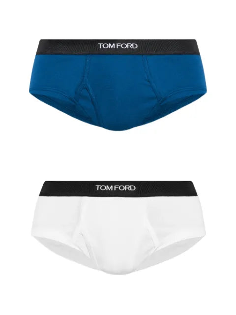 TOM FORD - Logo-Waistband Briefs (Set Of Two)