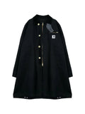 Carhartt WIP - X Sacai  Duck Coat Logo Trench Coat